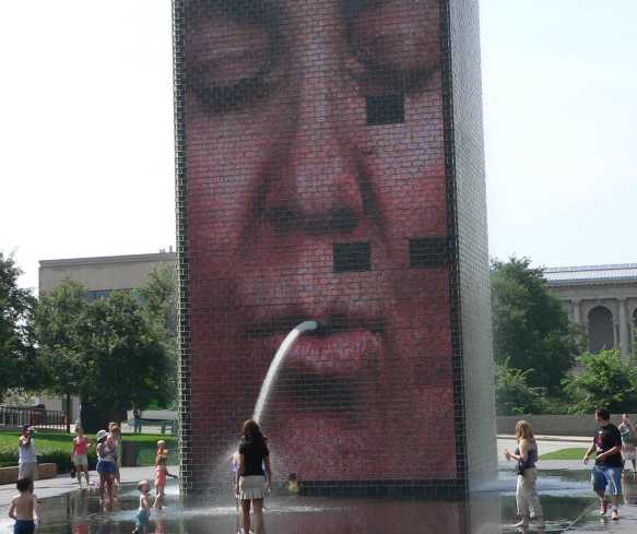 HowdyBay has lots of thigs for sale, but not this work of art in Chicago.